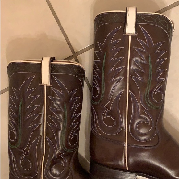 Highly collectible Ray Jones custom cowboy boots - Picture 7 of 8
